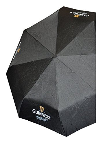 Guinness Contemporary Umbrella with Curved Handle