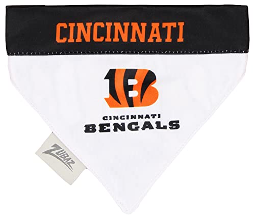 Reversible Pet Bandana for Dogs & Cats - Cincinnati Bengals, Large/X-Large