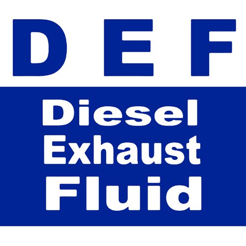 Diesel Exhaust Fluid Sticker - Eco-Friendly Vinyl Decal (3 Inch)