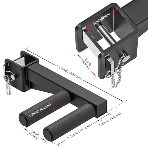 Hamstring Curl Attachment for 2"x2" Power Racks - EVA Foam Handle