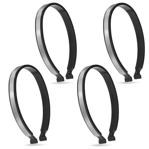 4 Pack High Reflective Cycling Trousers Clips - Safety Ankle Bands