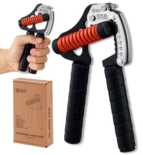 Adjustable Grip Strength Trainer - 26-181 lbs - Silicone Grip