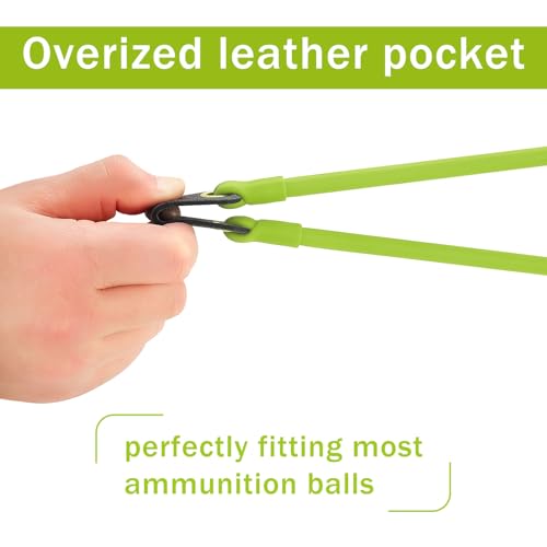 Slingshot Replacement Bands - 2 Pcs Green Heavy Pull