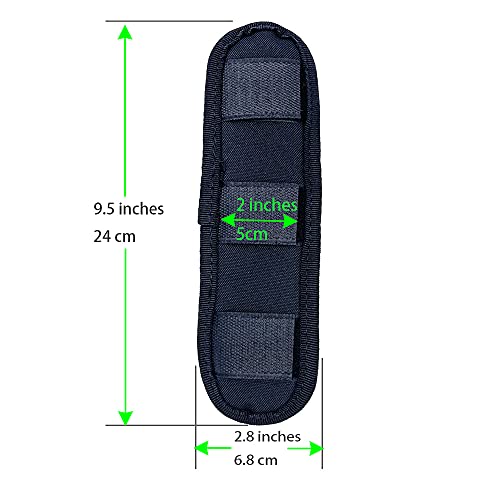 Shoulder Pad Replacement Sling Cushion - 9x2.5 Inches - Black