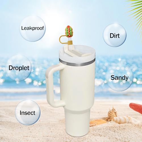 Straw Covers for Stanley Tumblers - 10mm Straw Toppers (4 Pcs)