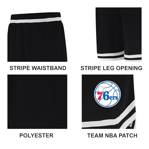 Men's NBA Basketball Shorts - Classic Fit - Black - XX-Large