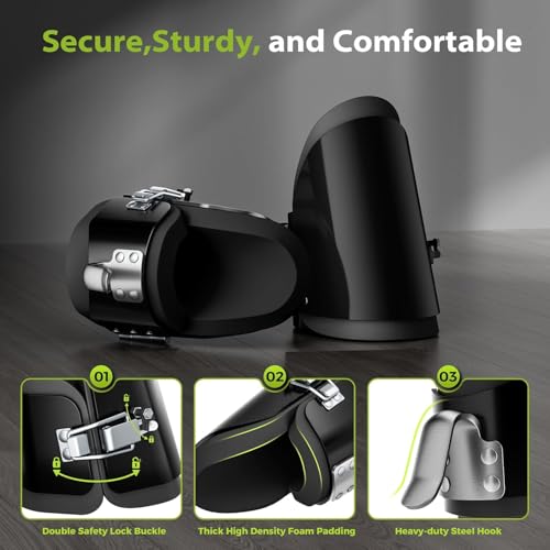 Black Anti Gravity Inversion Boots for Decompression & Back Pain Relief - BodyWAKER