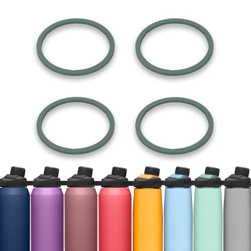 Replacement Silicone Gasket Seals for Magnetic Spout Lid - 4 Pack