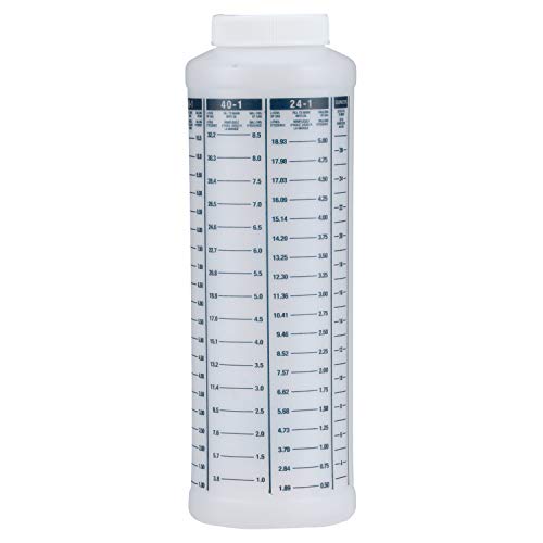 Wide-Mouth Marine Fuel and Oil Mixing Container - 1 Quart