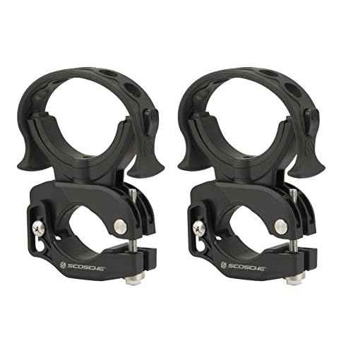 Scosche PSM11004 TerraClamp Heavy Duty Fire Extinguisher and BoomBottle Universal Vehicle Mount, Large (Pack of 2)