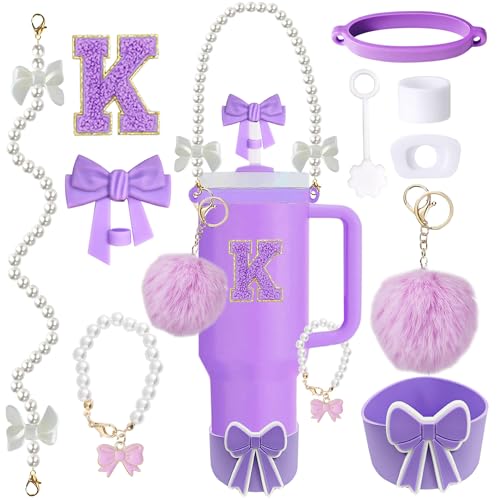 Tumbler Accessories Set for Stanley Cup 30oz & 40oz - Purple