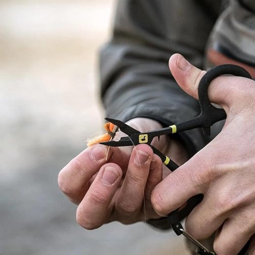 Loon Outdoors Rogue Quick Draw Forcep - Fishing Hemostat with Carabiner & Scissor Jaw