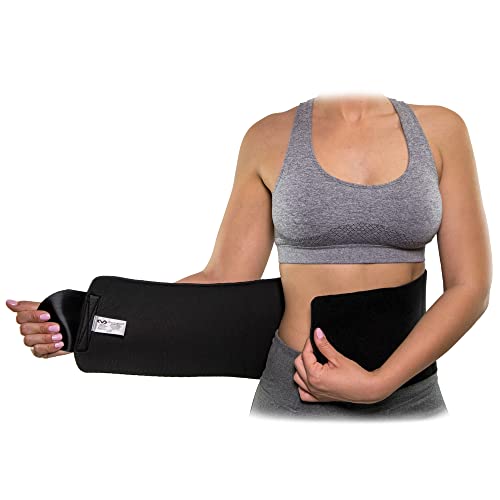 Women’s Waist Trimmer Belt with Support & Posture Correction, Black, One Size