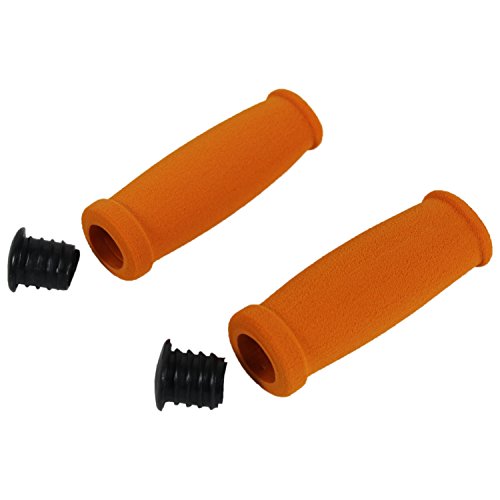 Foam Handlebar Grips for Razor Scooter - 4" Length, Orange