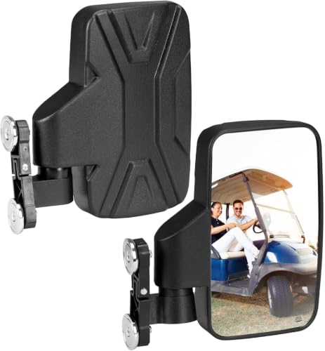Magnetic Side Mirror for Golf Carts, Tractors, UTVs, and Off-Road Vehicles