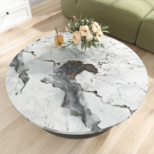 White Grey Marble Contact Paper Peel and Stick for Countertops Gray Marble Wallpaper Self Adhesive Removable Contact Paper for Kitchen Backsplash Cabinet Countertop Vinyl Wrap 15.7"¡¿78.7"