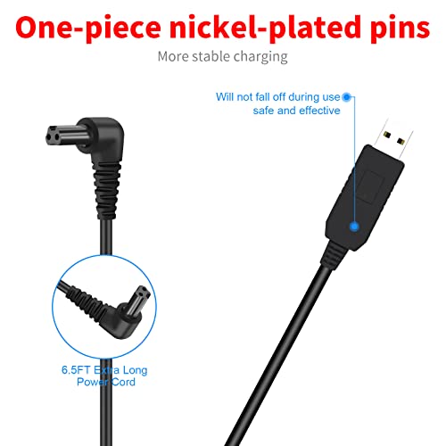 MEROM Charger Cord for Black and Decker LI3100 BDCS40G BDCS20C GSL35 Cordless Screwdriver Replacement Power Cable