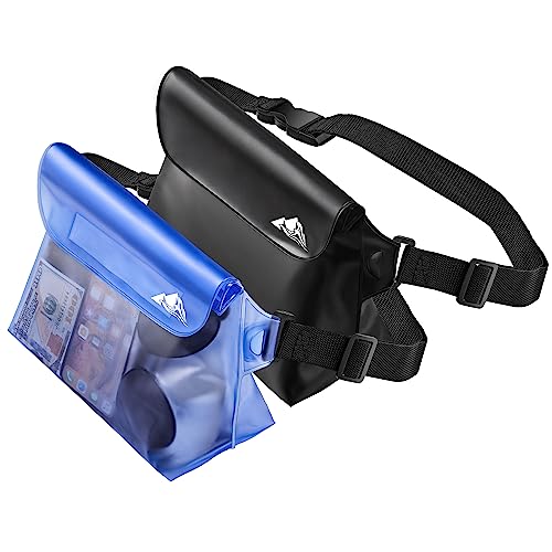 HEETA Waterproof Fanny Pack Dry Bag for Phone & Valuables, IP68 Certified
