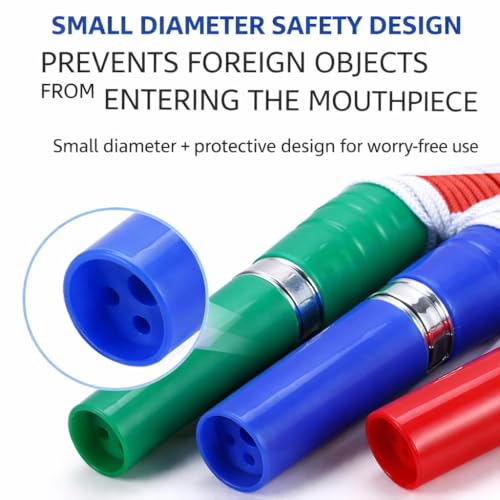 3 Pack American Flag Stadium Horns - Loud Plastic Noise Makers