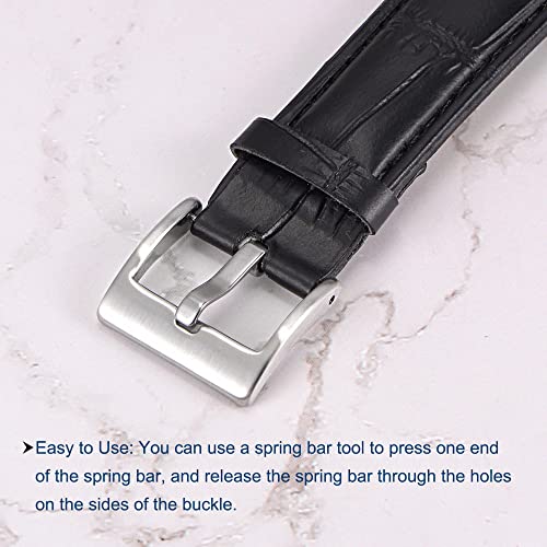 20mm Stainless Steel Watch Strap Clasp Replacement - 2 Pcs