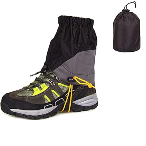 Adjustable Snake Gaiters for Men & Women - Bite Protection, Waterproof Hiking Gaiters (Lower Gaiters)