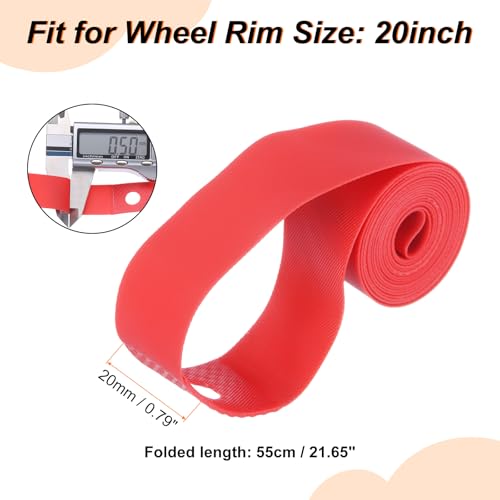 20" x 20mm Bicycle Rim Strip - PVC Tire Liner Protector