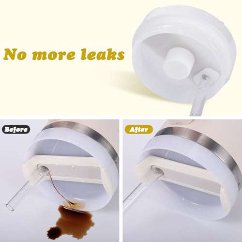 6-Piece Silicone Tumbler Accessory Set for 30 oz & 40 oz Cups - Style A