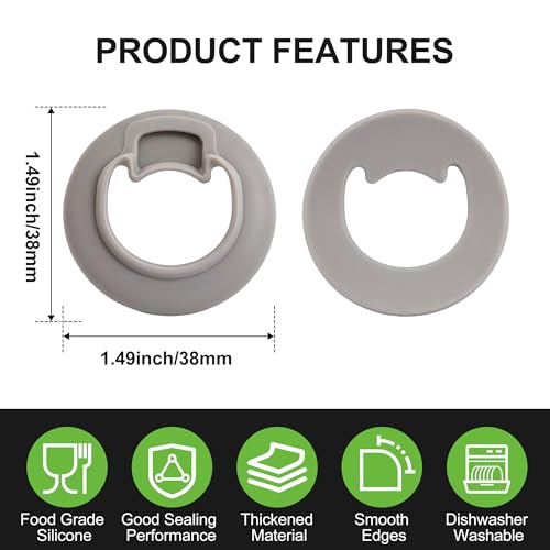 Silicone Gasket Seal for 18oz & 24oz Twist Water Bottle - 6 Pack