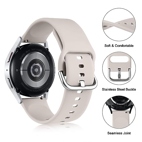 Meliya 20mm Garmin Forerunner 55/245/645 Replacement Silicone Band - Starlight Small