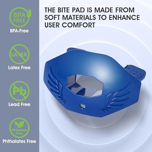 2Pcs Soft Football Mouthguard with Strap - No Boil, Durable Protection