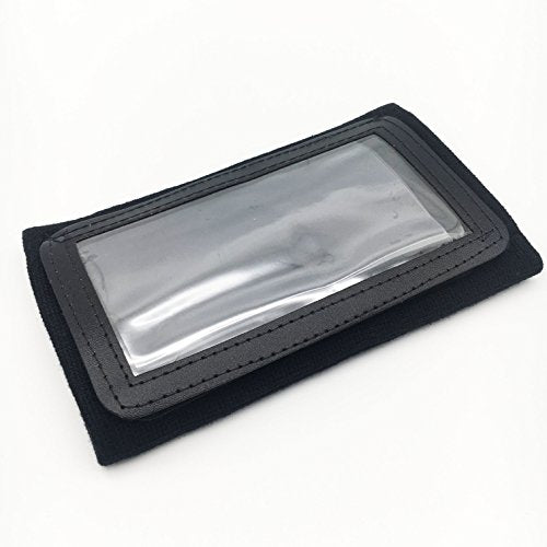 Youth Quarterback Play Wristband - 3 Compartments - Black