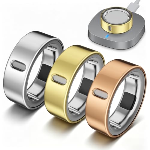 TPU Ring Cover for Oura Ring 4/3 - Gold, Silver, Rose Gold - Size 8