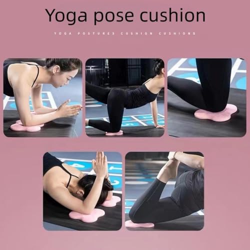 Yoga Knee Guards - Foam Pads for Kneeling & Meditation - Blue