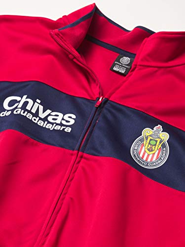 Men's Full-Zip Track Jacket - Chivas Club Deportivo Guadalajara - Medium