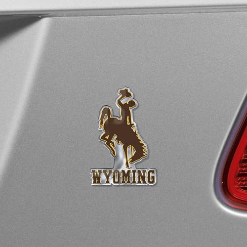 Wyoming Cowboys NCAA Logo Emblem - 3.25-Inch 3D Design