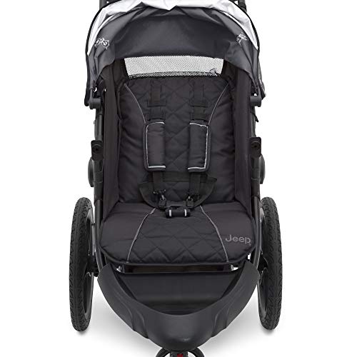 Jeep Classic Jogging Stroller - Grey Travel System