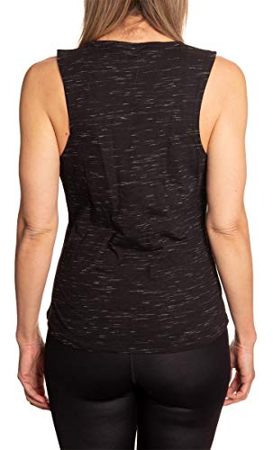 Women's NHL Boston Bruins Space Dyed Sleeveless Tank Top - Medium