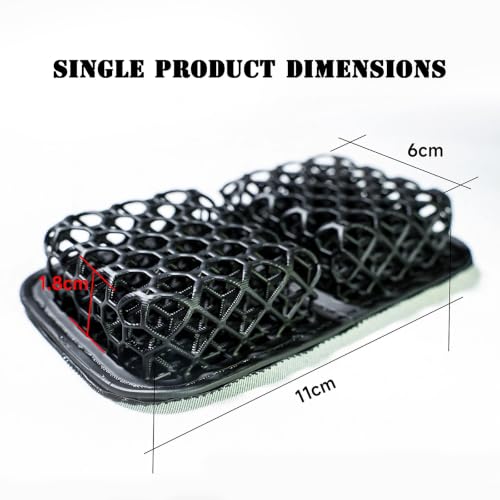 Micro Lattice Vest Pads - Shock-Absorbing Cushion Inserts