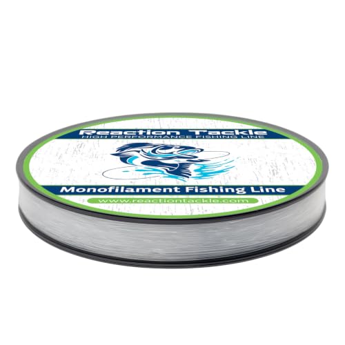 Monofilament Fishing Line - Premium Nylon, 6lb Clear (350 Yards)