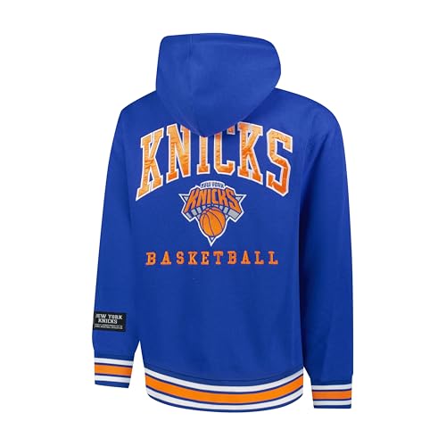 NBA Men's Premium Full Zip Hoodie Jacket - New York Knicks - Medium