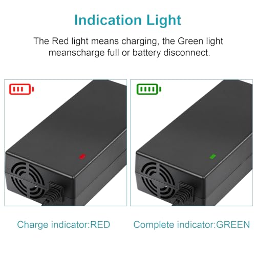 54.6V 2A Ebike Charger for 48v 13S Li-ion Battery
