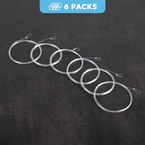 9FT Tapered Fly Fishing Leader - 4X, 5X, 6X Loops