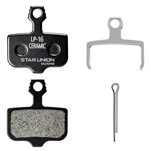 STAR UNION WUXING Ceramic Bike Disc Brake Pads - Black, 1 Pair for SRAM Avid, Lectric XP