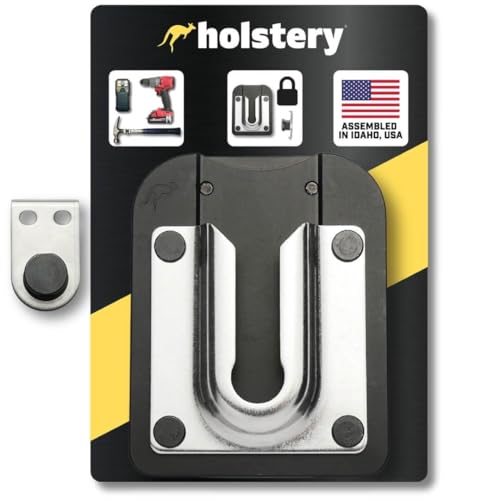 PinPal Pro | Universal Tool Holster - Gravity Locking Clip-On Tool Belt Holder for Drills, Impacts, and Other Tools