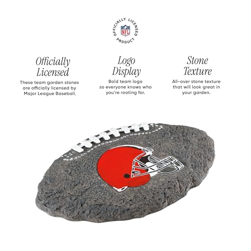 Cleveland Browns NCAA Faux Rock Garden Stone - One Size