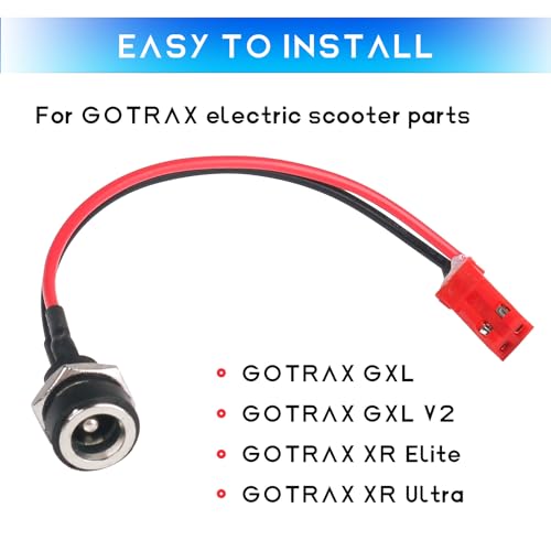 Electric Scooter Charger Port for GOTRAX GXL V2 XR Ultra