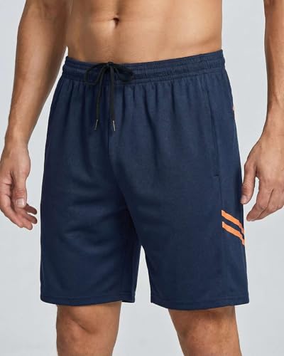 Men's Dry Fit Basketball Shorts - 5 Pack, X-Large