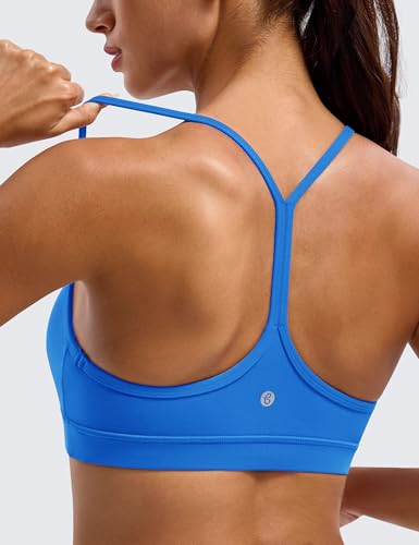 BAYDI Clouduxi Women's Padded Low Impact Sports Bra - Electric Blue, Small