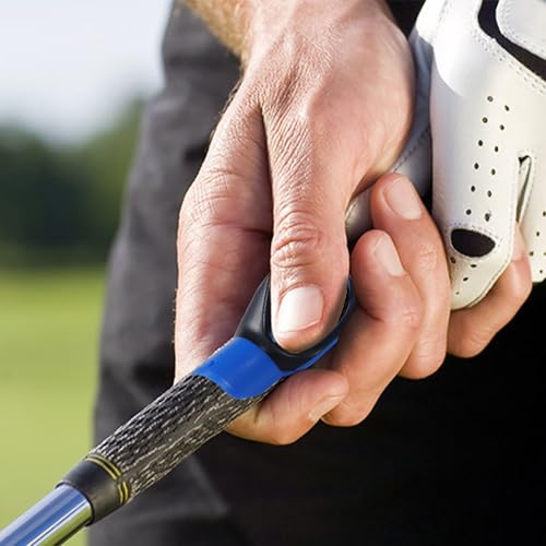 Golf Grip Trainer Attachment for Beginners - Blue
