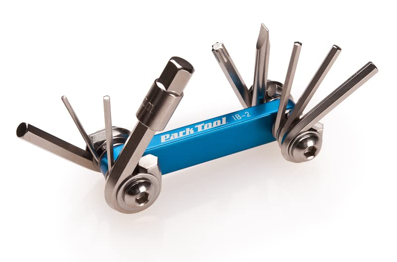 Park Tool IB-2 Solid I-Beam Mini Fold-up Hex and Screwdriver Set